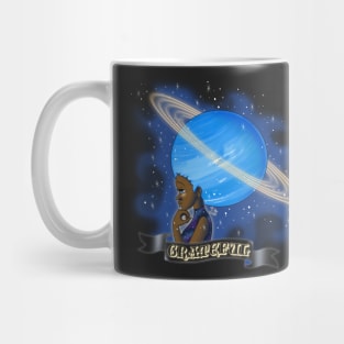 African American Woman and Neptune Mug